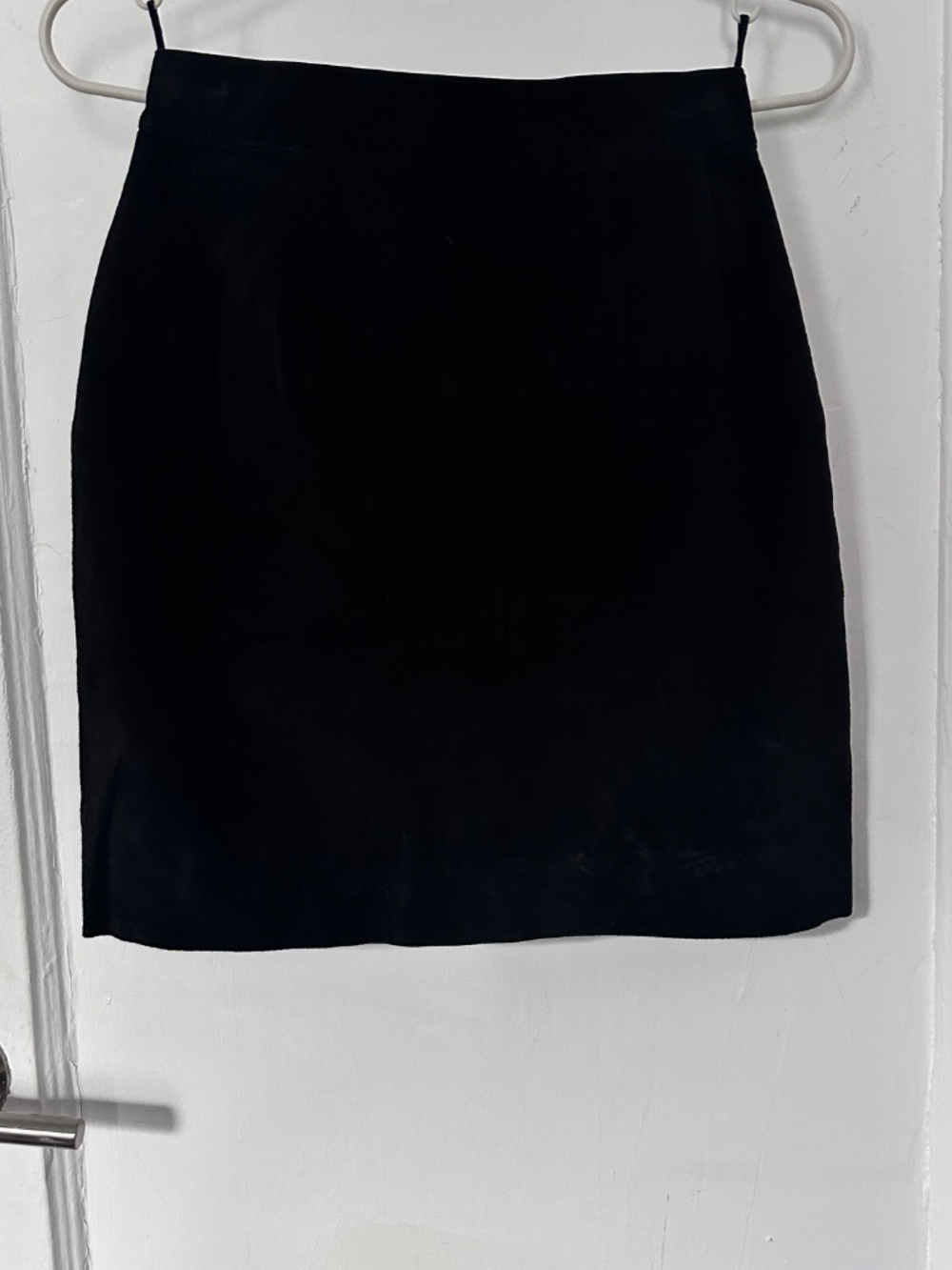 Hartwood Paris Vintage Mini Suede Leather Skirt size 38